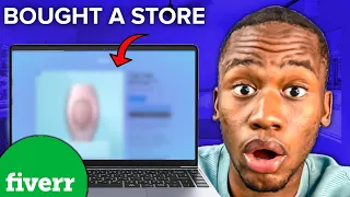 I bought a $300 Shopify Store on Fiverr, Then Dropshipped.