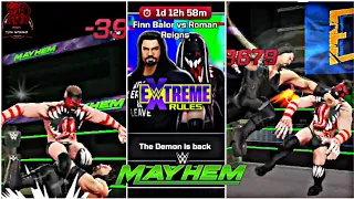 Roman Reigns vs Demon Finn Balor Extreme Rules 2021 | WWE Mayhem