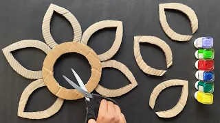 DIY Best Out Of Waste Cardboard Home Decoration/Unique Wall Decor Ideas For Your Home/Wall Hanging