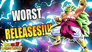 The Most Disastrous Releases That Ever Happened In Dokkan!!!!! (DBZ: Dokkan Battle)