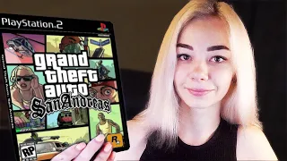 Моя девушка впервые играет в GTA San Andreas!