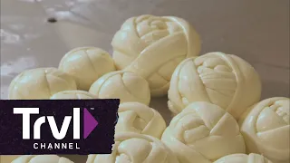 Andrew Zimmern Makes Oaxacan String Cheese | Bizarre Foods with Andrew Zimmern | Travel Channel