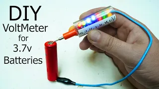 How To Make a VoltMeter for 3.7v Battery