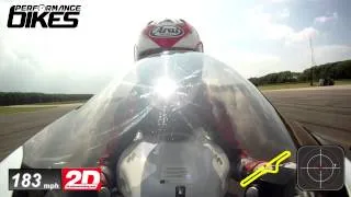 2013 Suzuki ABS Hayabusa extreme brake test.