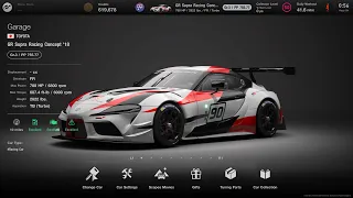 [Gran Turismo 7] GR Supra GT3'18 race tune