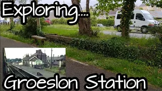 Exploring Groeslon Railway Station site 14.05.2022 - Abandoned Disused Closed - Caernarfon Pwllheli