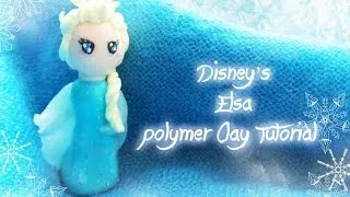 Disney's Elsa Polymer Clay tutorial