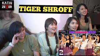 Girls Reaction on Tiger shroff dance ! KATAI ZEHER REACTION
