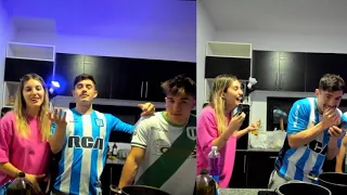 Marti Benza, Nico y Giani cocinado en Stream 12/10/2021