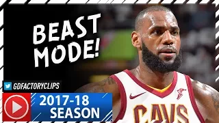 LeBron James Full Highlights vs Celtics (2017.10.17) - 29 Pts, 16 Reb, 9 Ast, CRAZY!