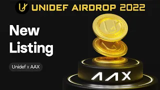 Get Free 9$ | New Crypto Airdrop 2022 | Launch Token Airdrop | Unidef Airdrop 16 Sep 2022