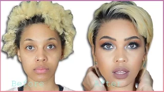 HOW TO: STRAIGHTEN TWA NATURAL HAIR STEP BY STEP | THE HEALTHY WAY | J MAYO