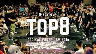 Dead Stock vs TC Fresh | Top8 | 4v4 B-Boy | RF Jam 2016 | RPProductions