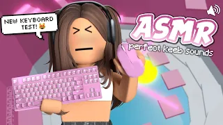 ROBLOX Tower of Hell but it's KEYBOARD ASMR... *VERY RELAXING* | #38