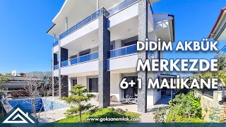 Didim Akbük Merkezde 6+1 Havuzlu Tam Müstakil Villa Denize Yakın - 18.000.000 TL - 735