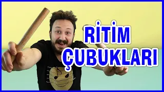 RİTİM ÇUBUKLARI | Okul Öncesi ve İlk Okul Şarkılar | Ritim Oyunu Okul Öncesi | Burak Onurlu