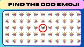 See Who Can Find the Odd Out Emoji the Fastest!