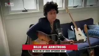 Billie Joe Armstrong - Wake Me Up When September Ends [GLOBAL CITIZEN LIVE]