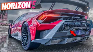 Najszybszy 2020 Lamborghini Huracán STO Wygląda i brzmi OBŁĘDNIE! | Forza Horizon 5