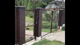 Каркас Воріт все дуже просто The gate frame is very simple