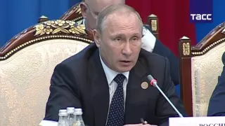 Путин ответил на нападки главы украинской делегации на заседании Совета глав государств снг (Nik Sh