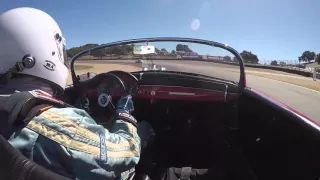 Rennsport Reunion – Onboard with the Porsche Speedster 356 A