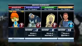 Playstation All-Stars Battle Royale Ranked Match 54