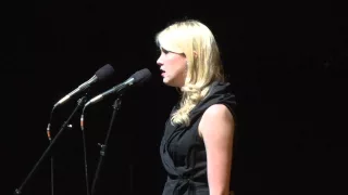 "Watch What Happens" performed by Ginna Claire Mason