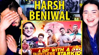 Harsh Beniwal "A Day With a Talentless Star Kid" | Reaction | Jaby Koay & Achara Kirk