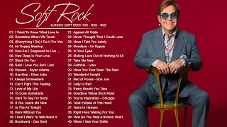 Elton John, Phil Collins, Rod Stewart, Chicago, Bee Gees, Air Supply - Best Soft Rock Songs Ever