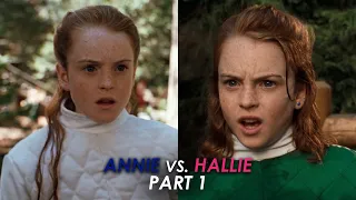 Annie vs. Hallie (Part 1) | The Parent Trap (1998)
