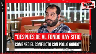 "LA CHAPA DE POLLO GORDO HA BAJADO DESDE EL GRAN CHEF FAMOSOS" JUNIOR SILVA en TIEMPO MUERTO