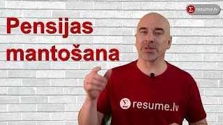 Pensijas mantošana