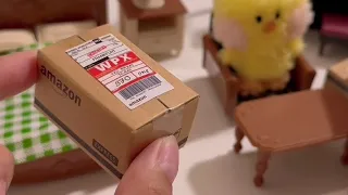 [💸toy asmr💸] Miniature Packaging Vlog📦 Korea Daiso unboxing 미니어쳐 박스 포장 브이로그! 한국 다이소 장난감