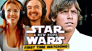 FIRST TIME WATCHING Star Wars: Episode IV - A New Hope