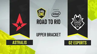 CS:GO - Astralis vs. G2 Esports [Vertigo] Map 1 - ESL One: Road to Rio - Upper Bracket - EU