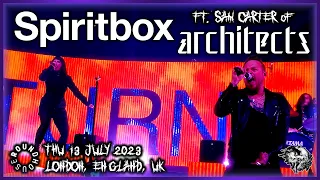 Spiritbox - Yellowjacket (ft. Sam Carter of Architects) | LIVE | LONDON