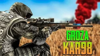 KAR98 & GROZA UBIJAJU ! PUBG - Part.25 - w/Mudja,Cale,Sane