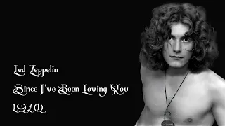 Led Zeppelin   Since I've Been Loving You 1970 4K