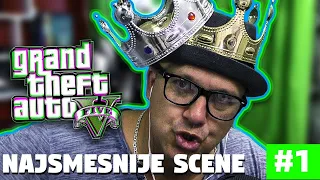 Najsmesnije Scene | Mudja & Cale - Gta V Trke #1