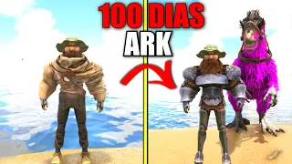 ¡SOBREVIVO 100 DIAS en ARK Survival Evolved en HARDCORE! La Isla #3