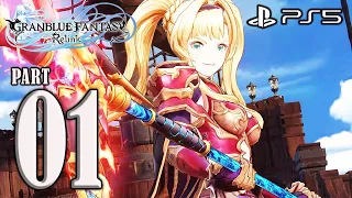 🔴 GRANBLUE FANTASY RELINK PS5 PART 1 - PROLOGUE | FULL GAMEPLAY WALKTHROUGH【NO COMMENTARY】