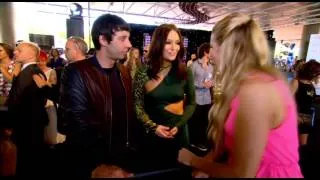 EXAMPLE & ERIN McNAUGHT  - ARIA Awards 2012 Red Carpet interview