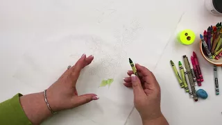 Crayon Tinting Tutorial Video - Crabapple Hill Studio / Meg Hawkey