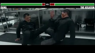 The Raid 2 - RAMA VS. THE ASSASSIN - (Final Fight PART 1) [RE-SOUND 🔊] With Healthbars