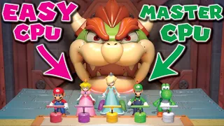 Who is luckier? Easy CPUs vs Master CPUs (Mario Party Superstars Minigames)