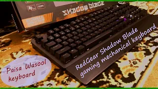 "Redgear Shadow Blade"  !  keyboard under 2300 ! Best Mechanical keyboard with media control knob !