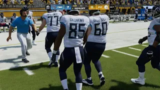 Madden NFL 24 | Tennessee Titans vs Pittsburgh Steelers - Gameplay PS5