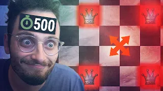 A 500 Elo With 4 QUEENS?!