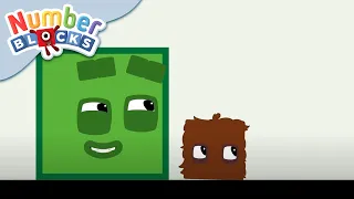 @Numberblocks- Four Meets the Other Shapes | Learn to Count